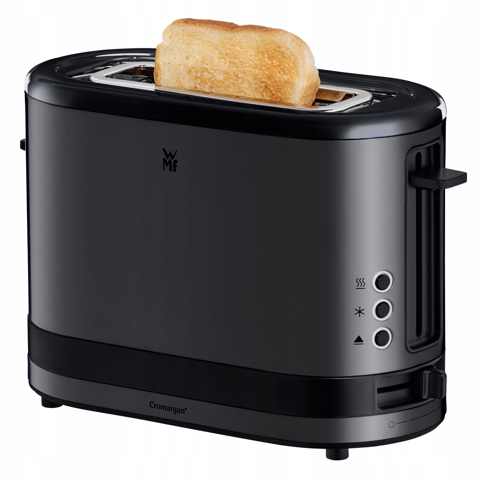 Toster na 1 kromkę Wmf Kitchenminis opiekacz czarny 7 poziomów opiekania