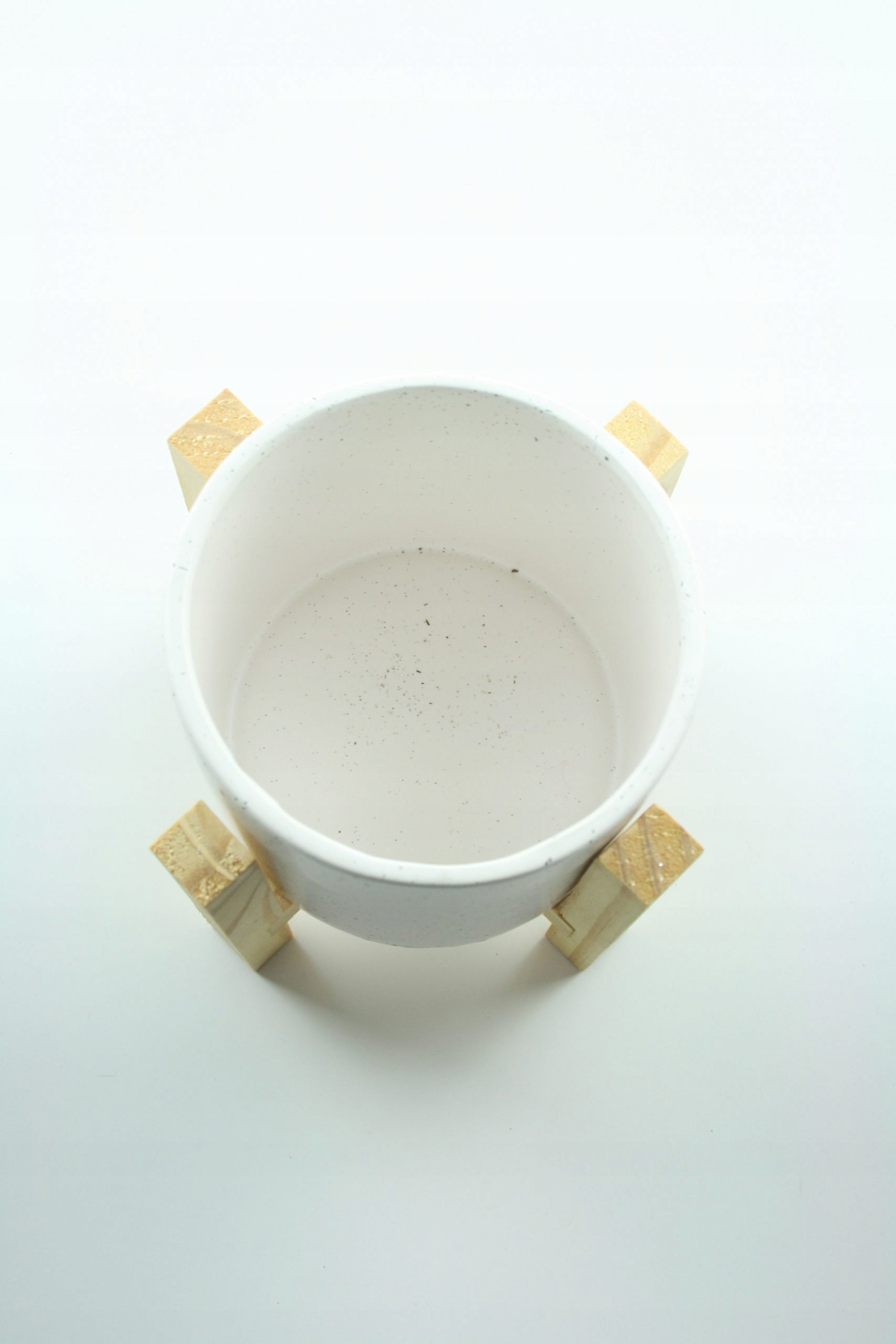 osłonka   ceramiczna na nóżkach 15x15x16cm — 5