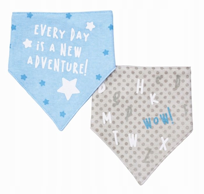 

Babyono Śliniak Apaszka Regulowane Zapiecie 2 Szt