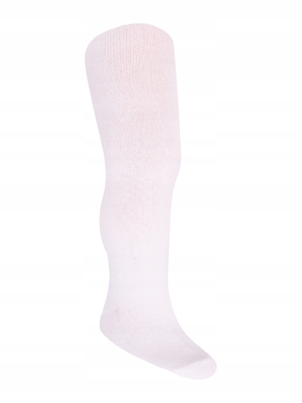 białe RAJSTOPY GŁADKIE rajstopki BAWEŁNA YO 80-86