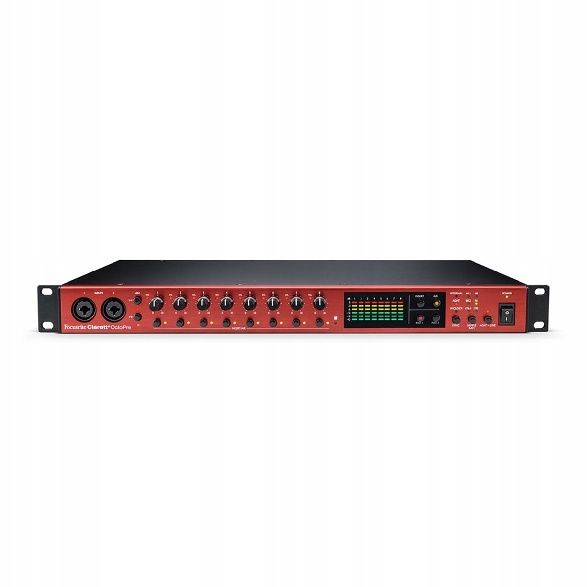 Demo Focusrite Clarett+ OctoPre