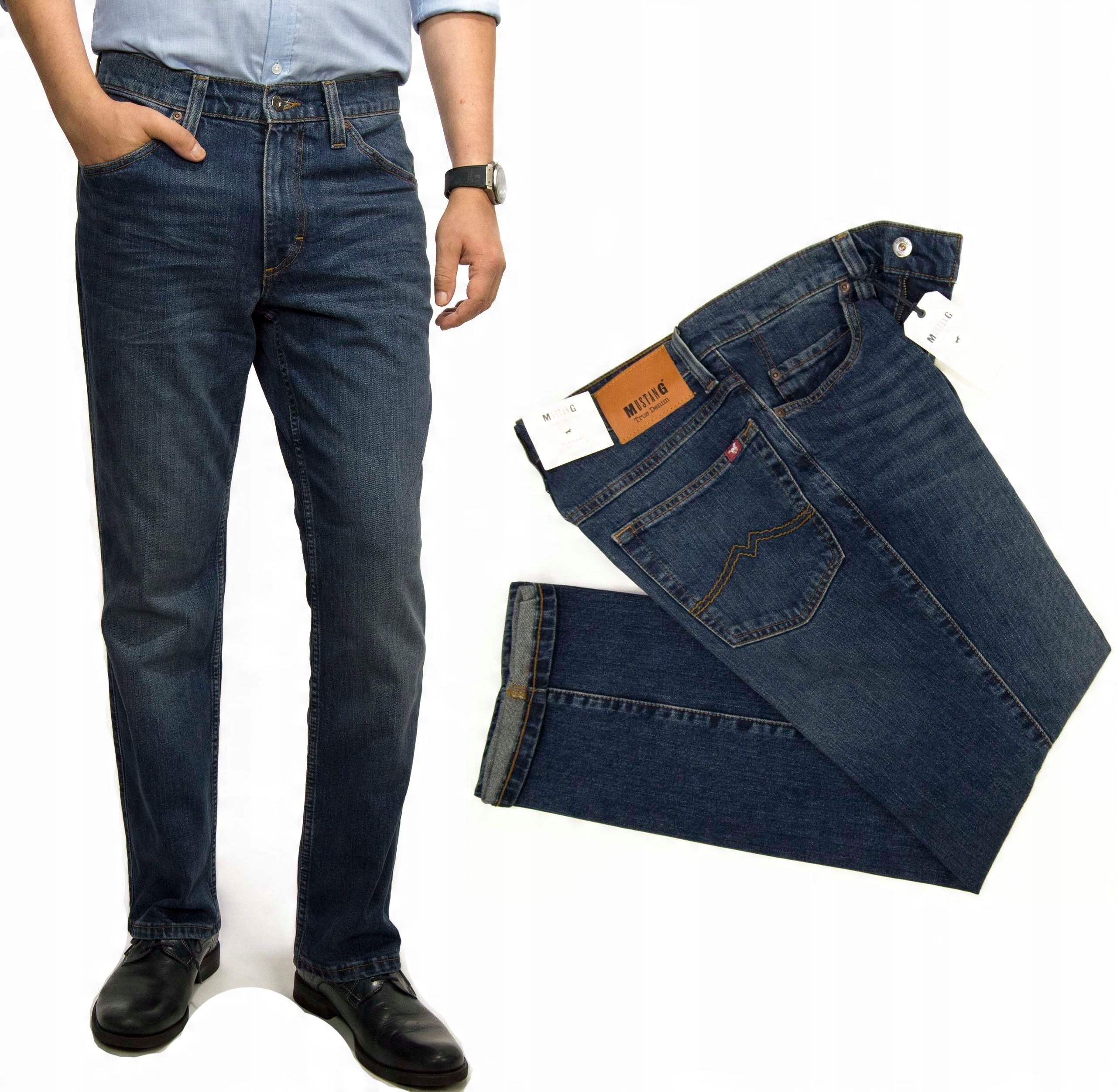 

Mustang Tramper 883 spodnie jeansy Regular W40 L32