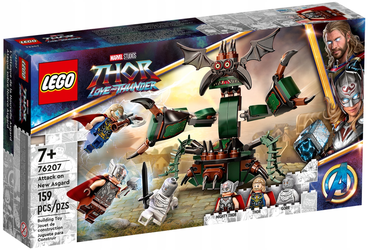 Lego Marvel – Útok Na Nový Asgard 76207