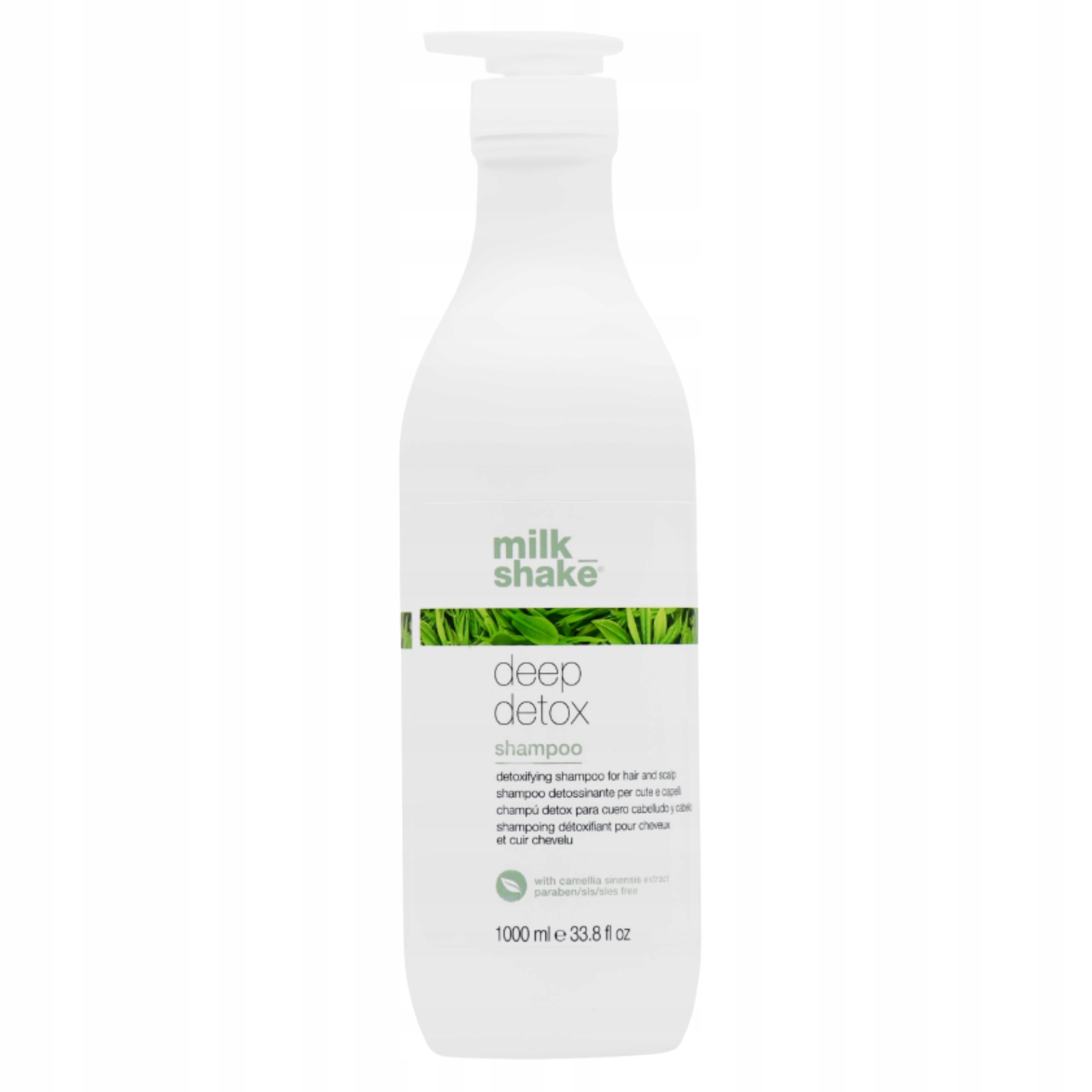 Milk Shake Deep Detox detoksykujący szampon z zieloną herbatą 1000 ml