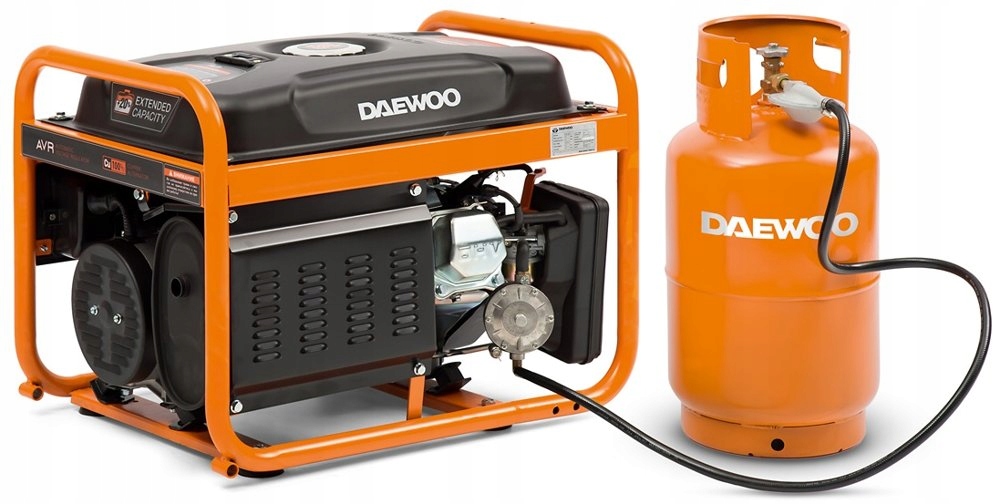 DAEWOO GDA3500DFE AGREGAT GENERATOR PRĄDOTWÓRCZY LPG BENZYNA 3.2KW 2w1