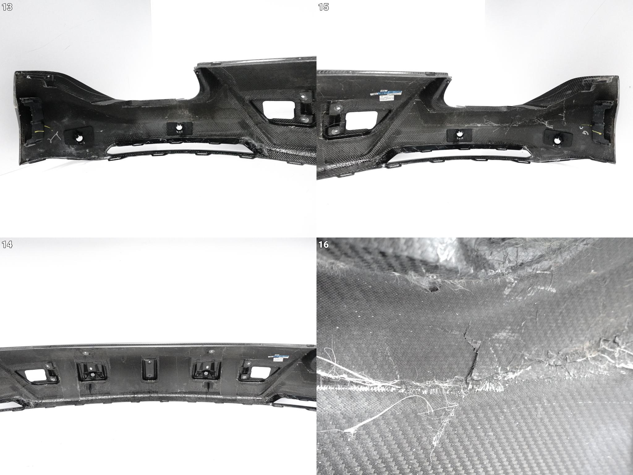 LAMBORGHINI URUS S 4ML PERFORMANTE diffuser SPOILER CARBON W bumper rear part