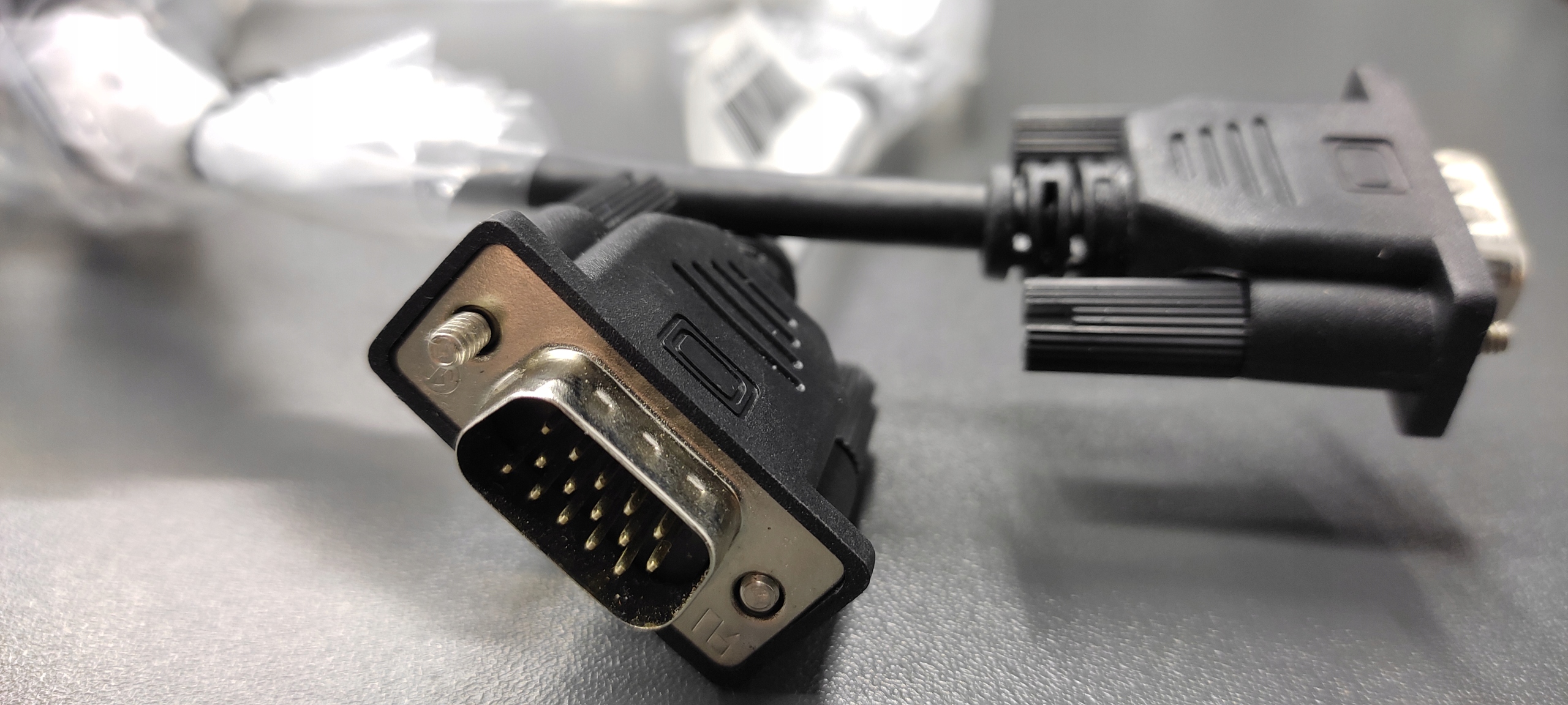 HP KABEL VGA - VGA D-SUB do MONITORA 1.8m ORYGINAŁ Marka HP