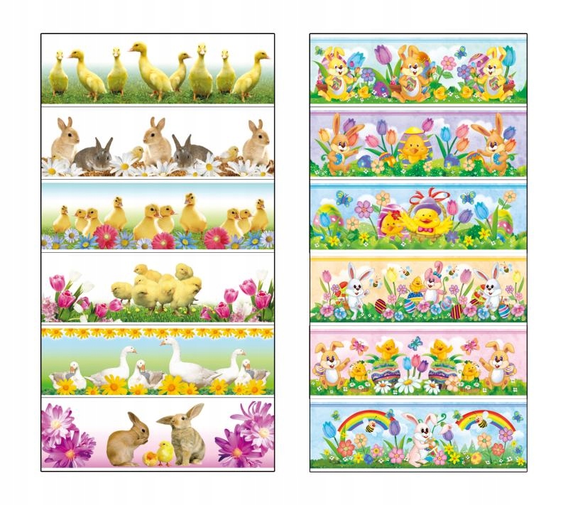 707272 KOSZULKI TERMOKURCZLIWE NA JAJKA WIELKANOCNE 