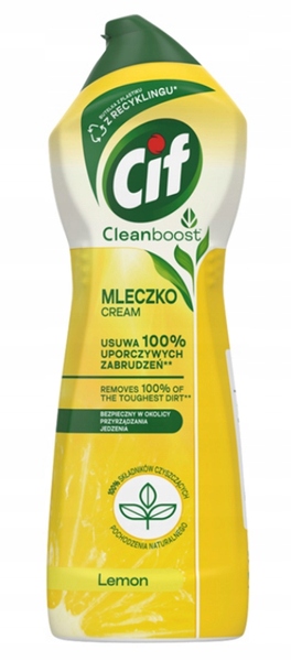 

Cif Mleczko Lemon z mikrokryształkami 780g