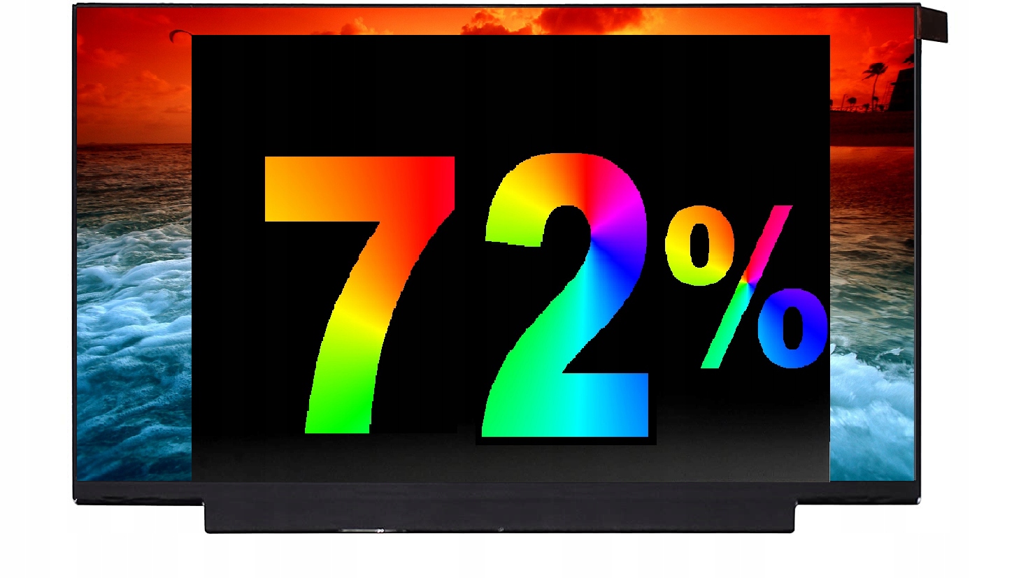 

TV140FHM-NH1 wymień na matrycę z paletą barw 72%