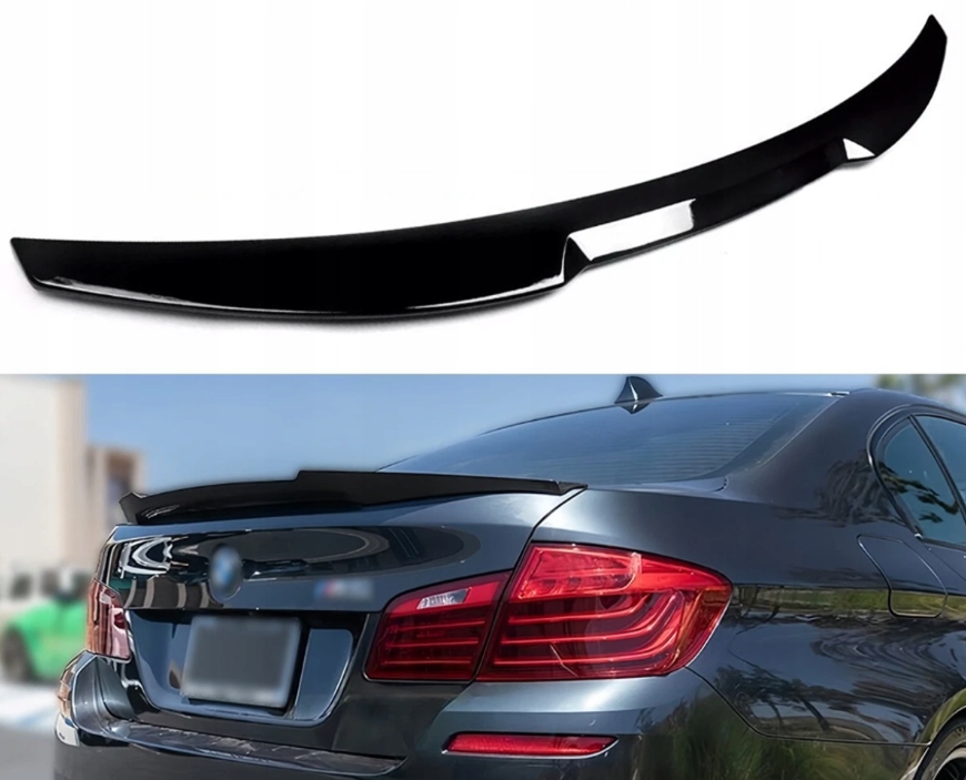 Bmw F10 2010-2016 Spoiler M4 Vzhled Zadní Klapky Zavazadlového Prostoru Letka Spoiler Černá