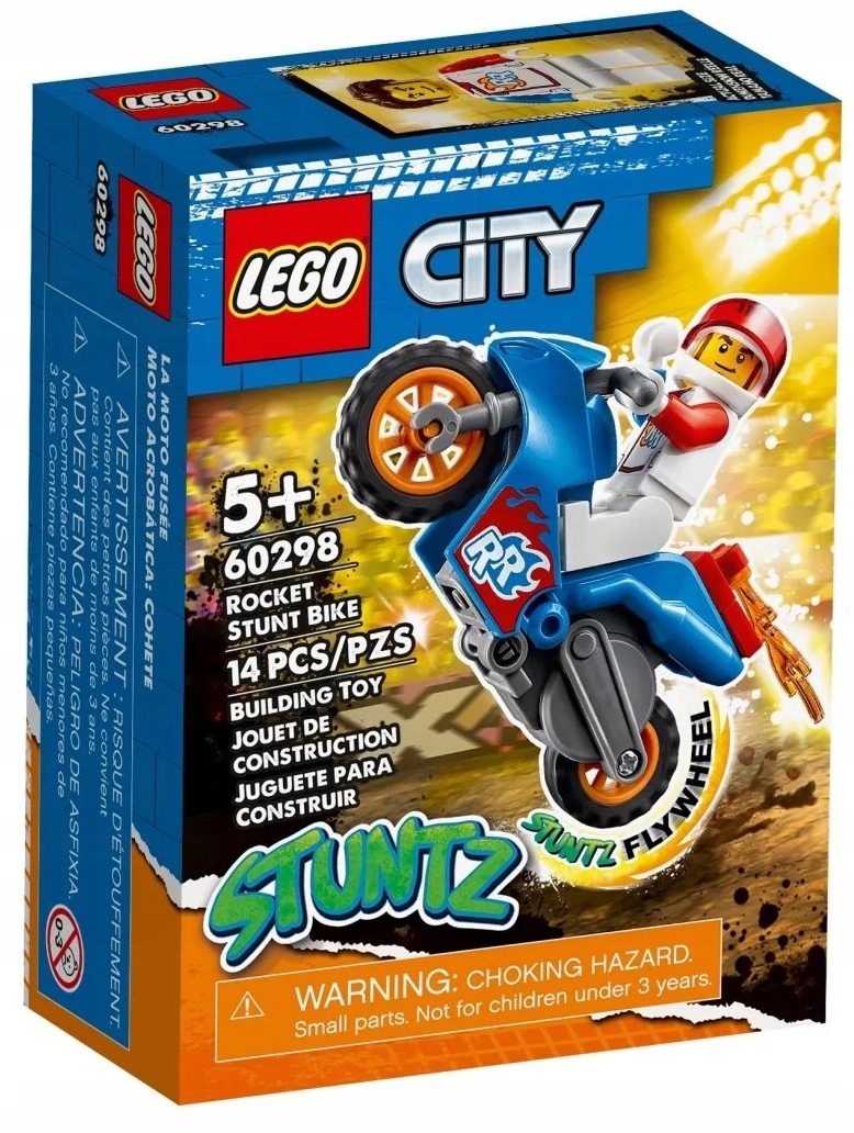 

Lego City 60298 Rakietowy motocykl kaskaderski