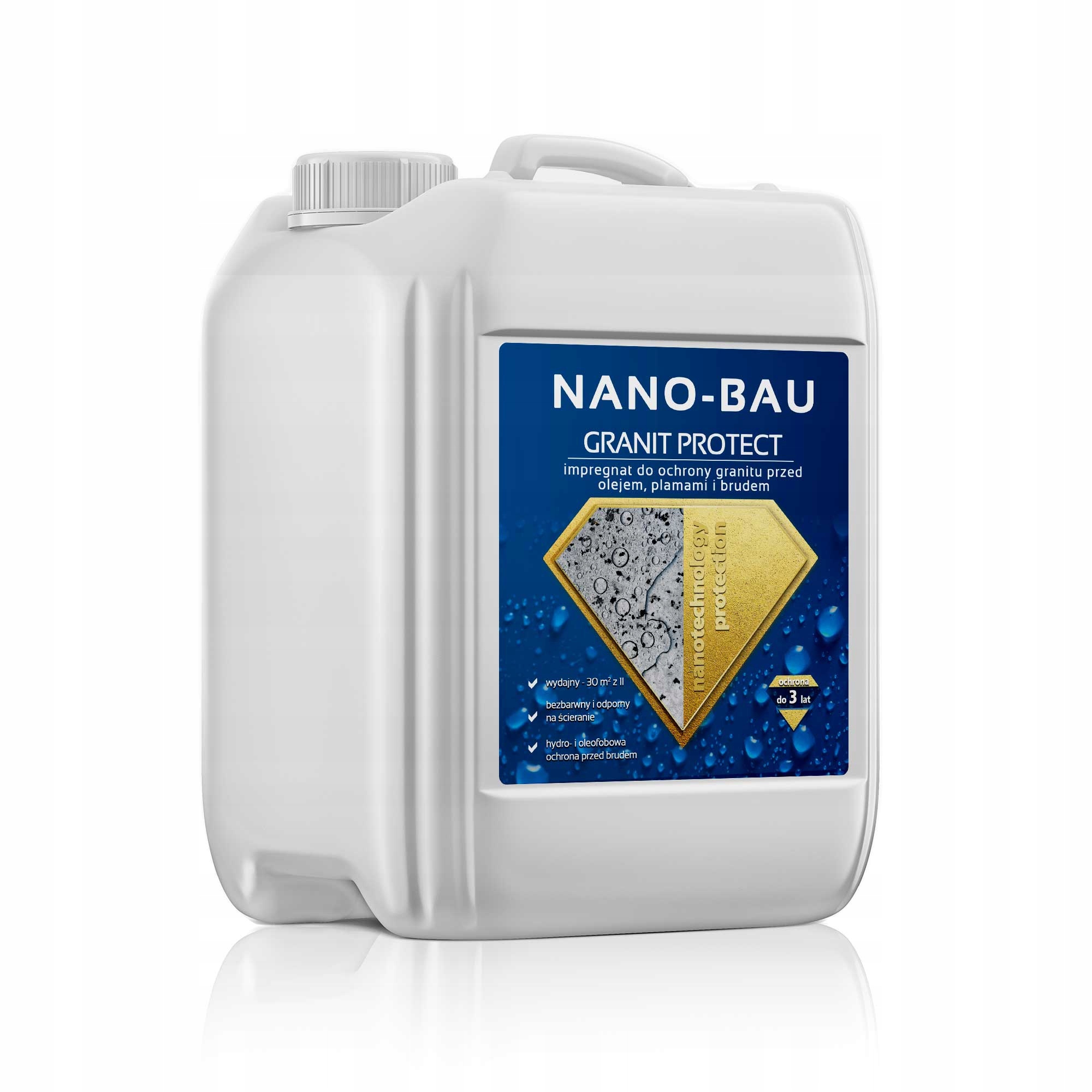 Nano-bau Granit Protect bezbarvý impregnační přípravek na žulu 5 litrů