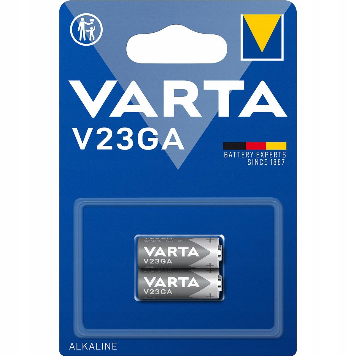 

Bateria Alkaliczna 2szt. 12V 23A V23GA do pilota
