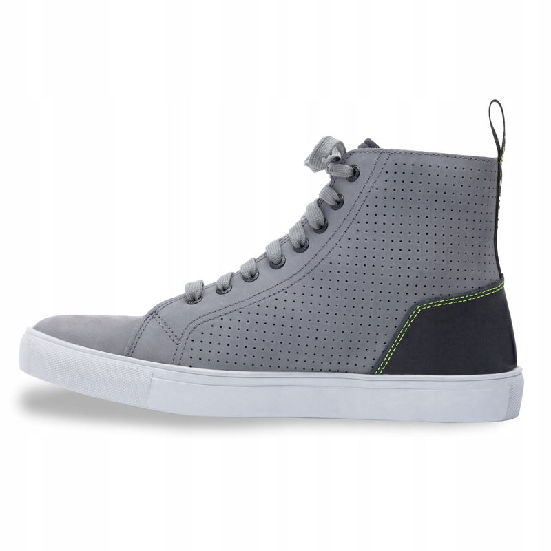 Buty motocyklowe Rebelhorn Tramp II szare fluo 48 Rozmiar 48