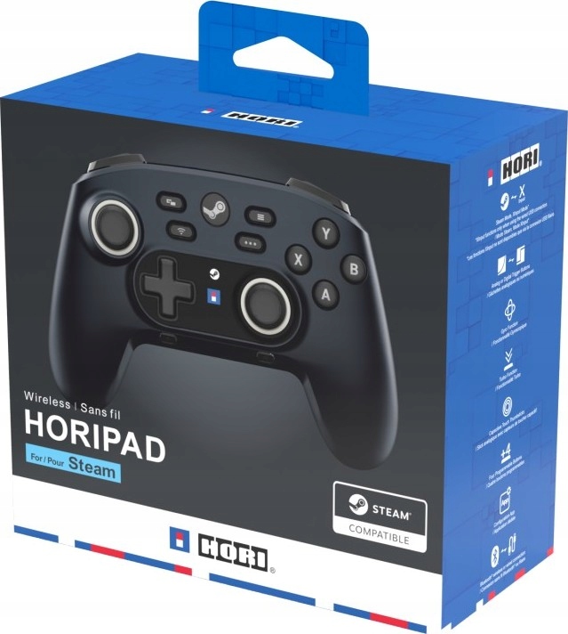 Hori Wireless Horipad Valve (Windows 11/10) a Steam Deck Bezdrátový ovladač