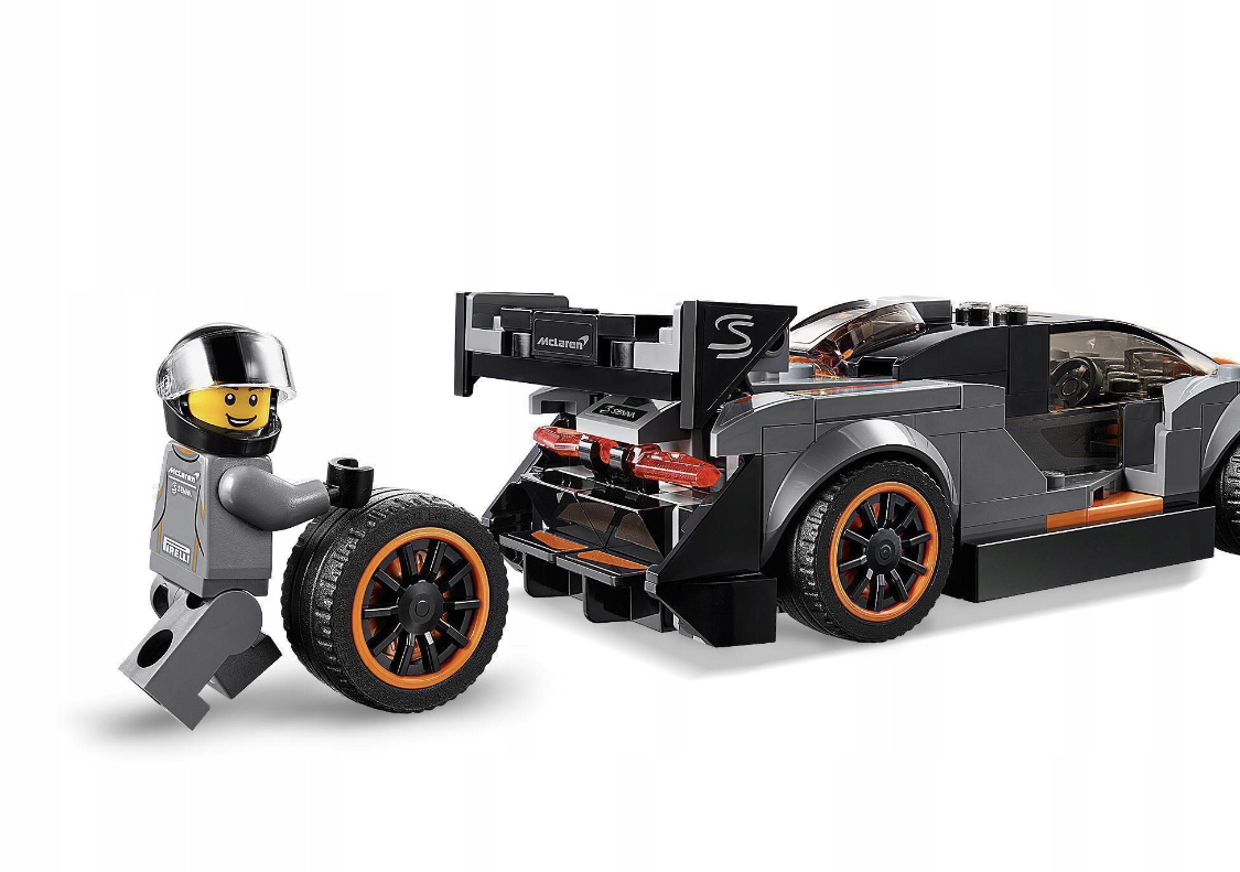 KLOCKI LEGO MCLAREN SENNA GT3 AUTO SAMOCHÓD AUTKO Marka LEGO