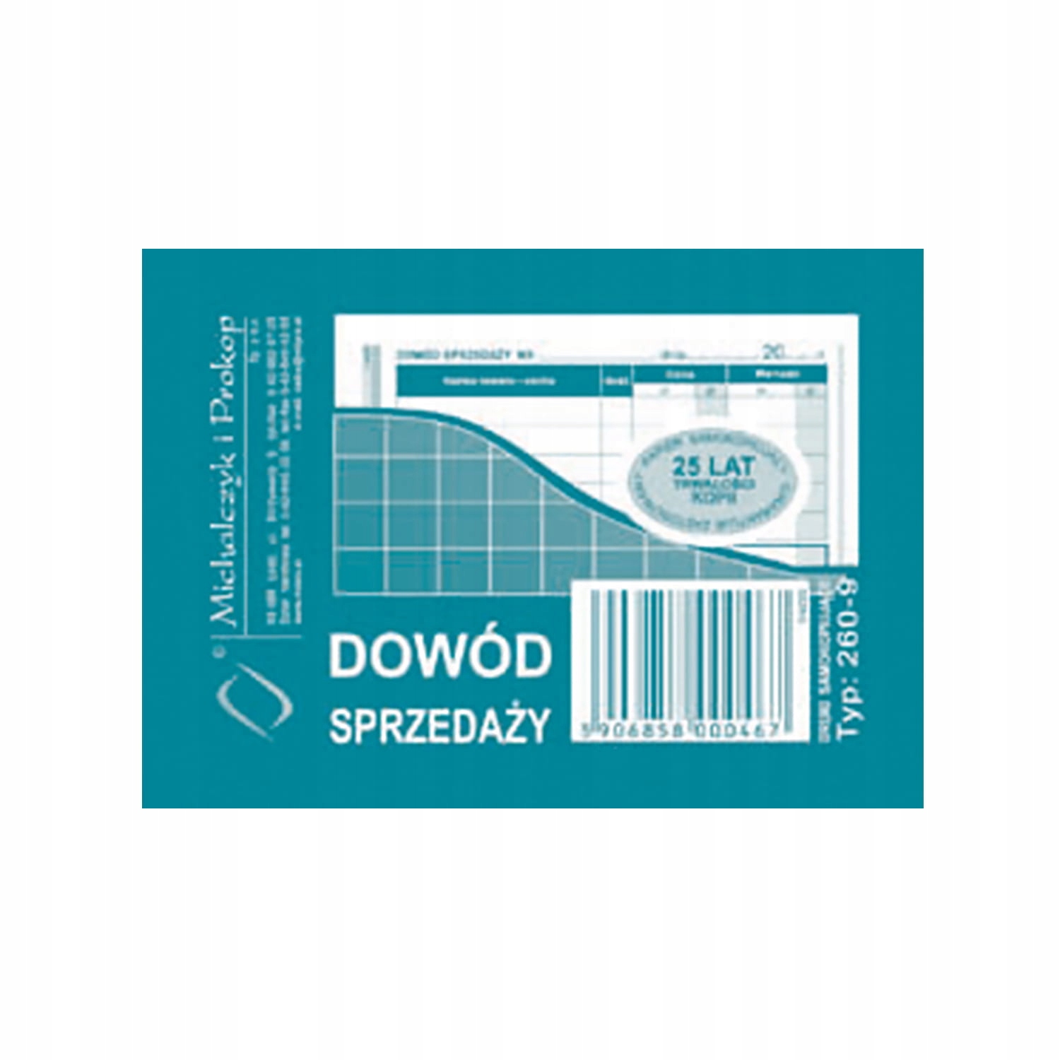 

Druk Dowód Sprzedaży Paragon A7 260-9