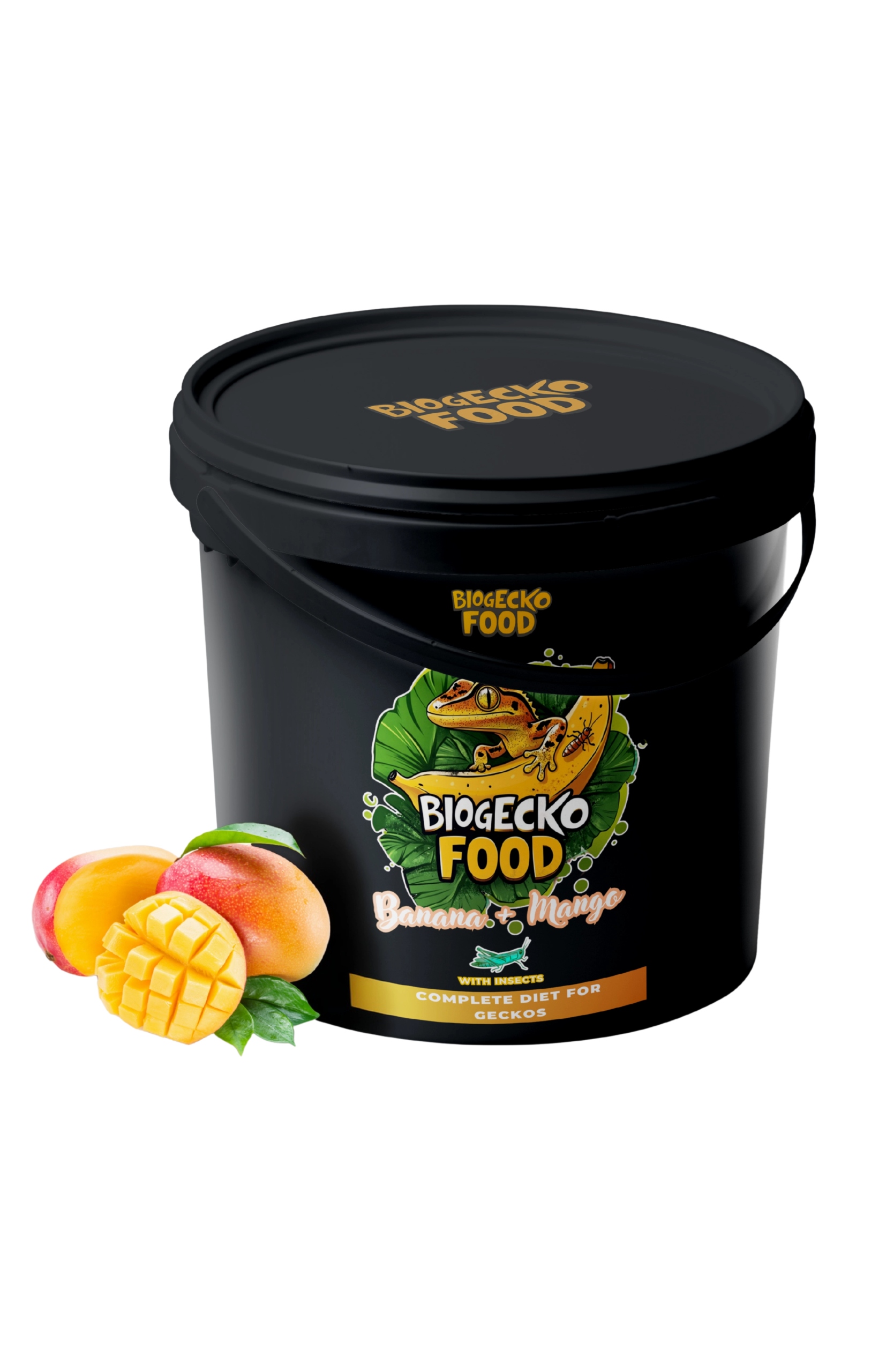 Levně BioGecko Food Krmivo pro gekony a gekony Banán Mango Hmyz 2kg