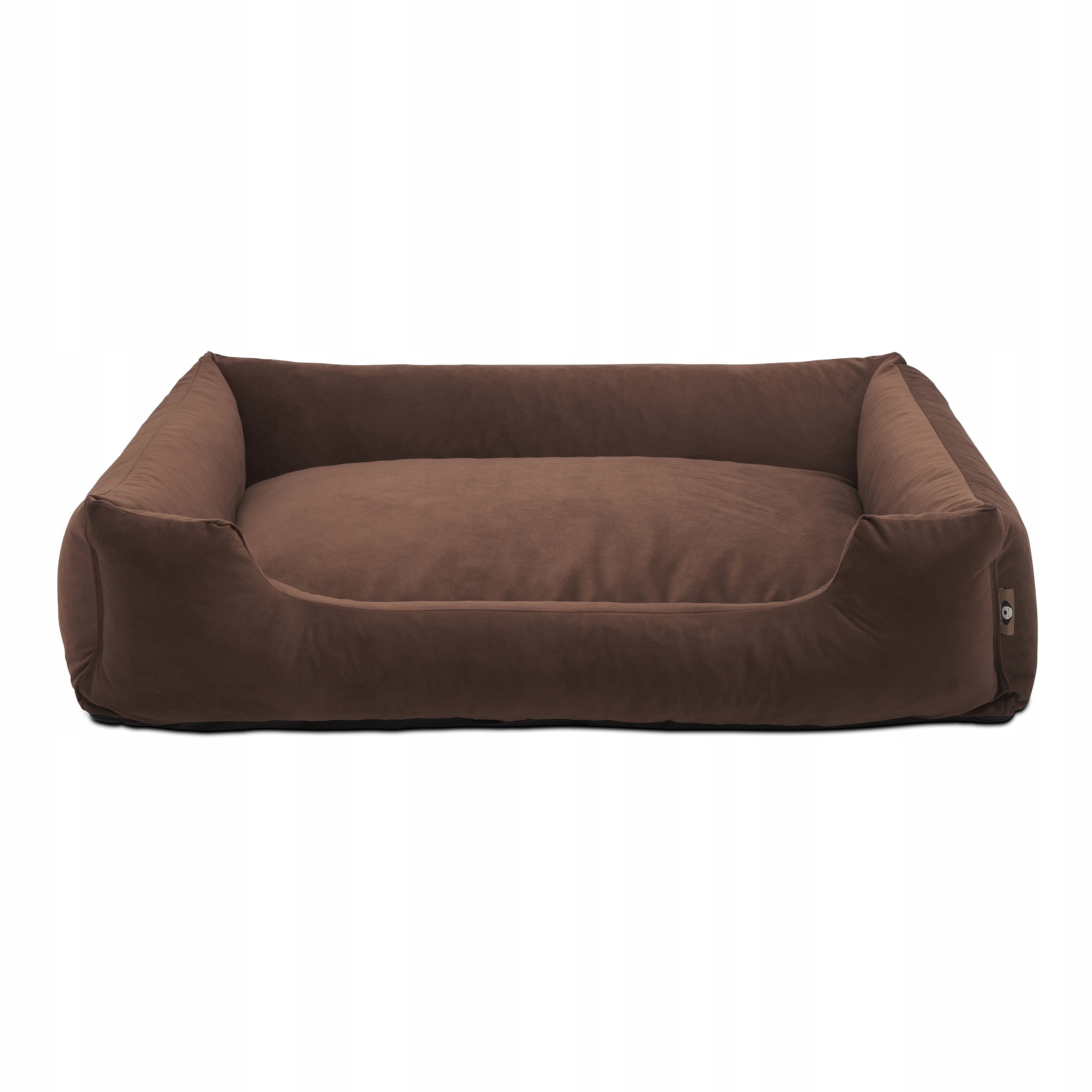 Levně Pelíšek pro psa 100x75 XXL matrace pohovka poduška pohovka Bianka Hnědá