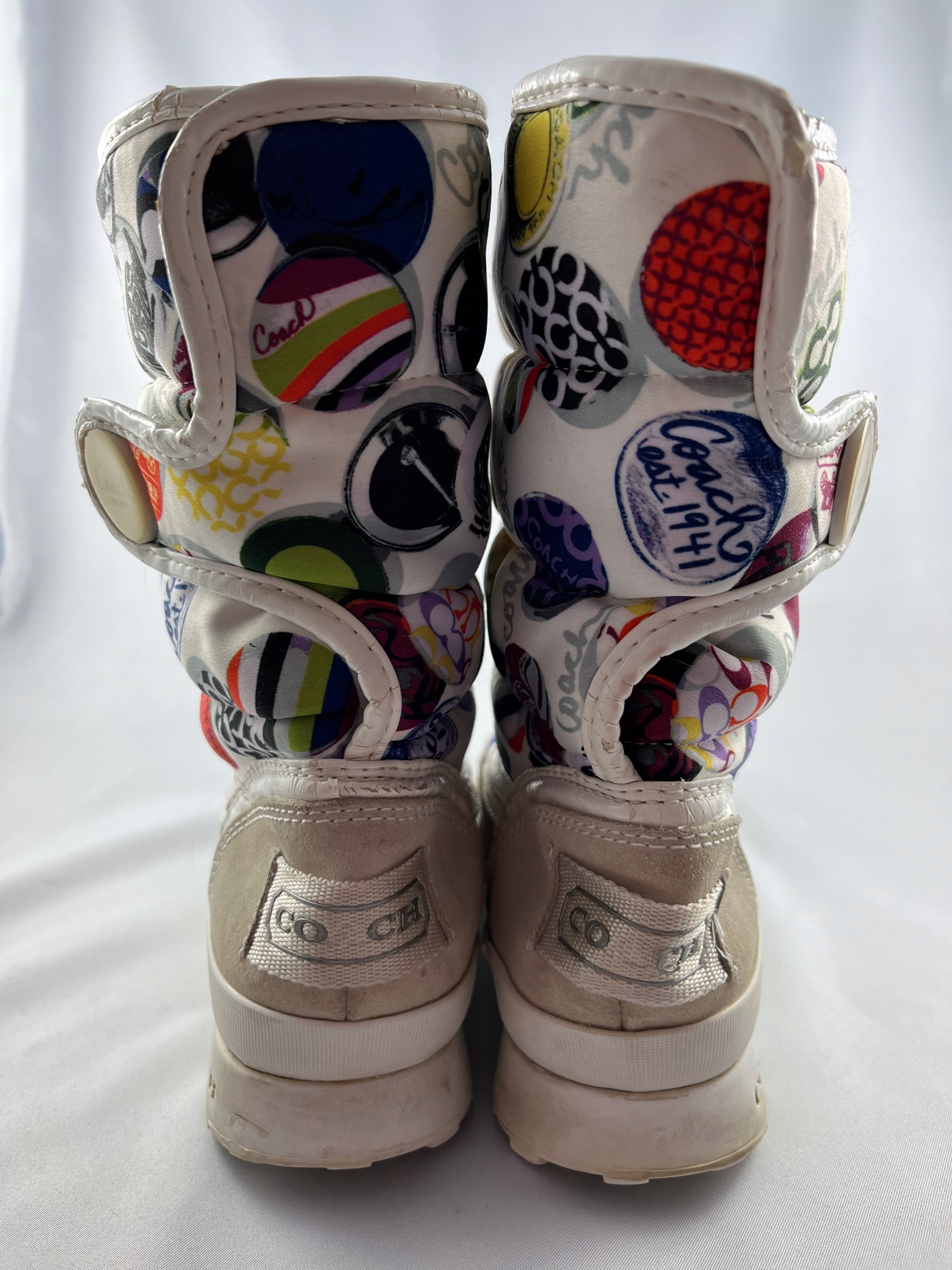Buty COACH DOREAN śniegowce multicolor USA r. 36.5 Rozmiar 36,5