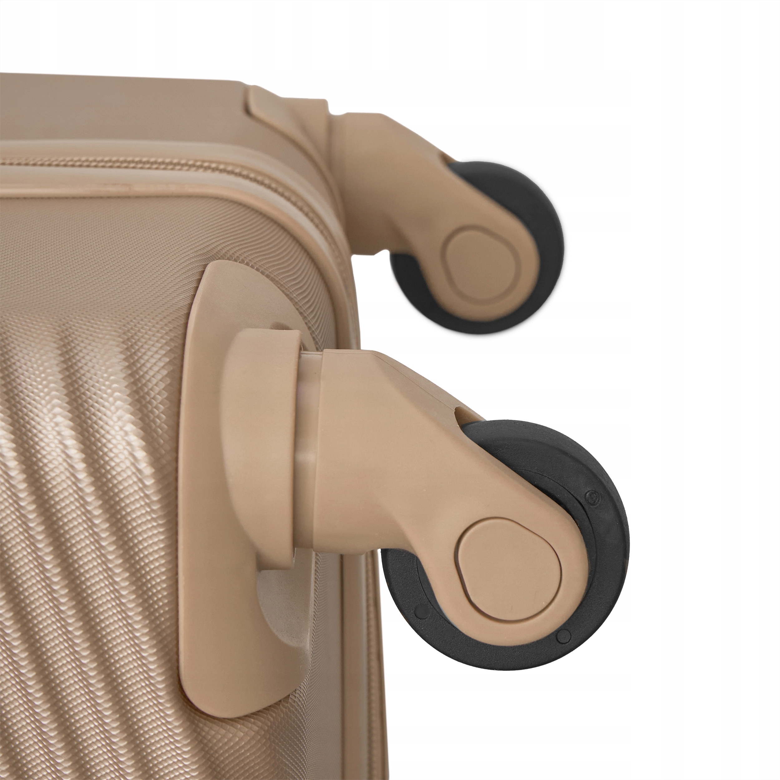 Betlewski Zestaw 3 walizki podróżne na bagaż wakacje na kółkach suwak zamek Kolekcja JUPITER