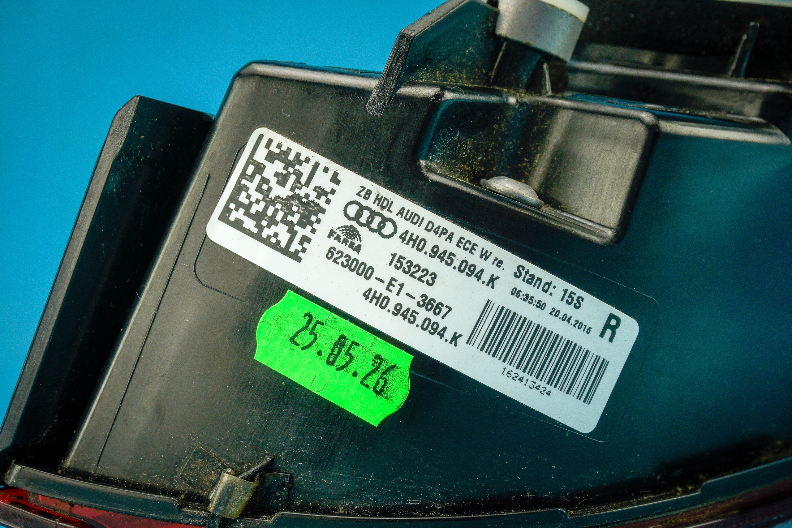light MATRIX rear part right Audi A8 S8 4H Lift 4H0945094K