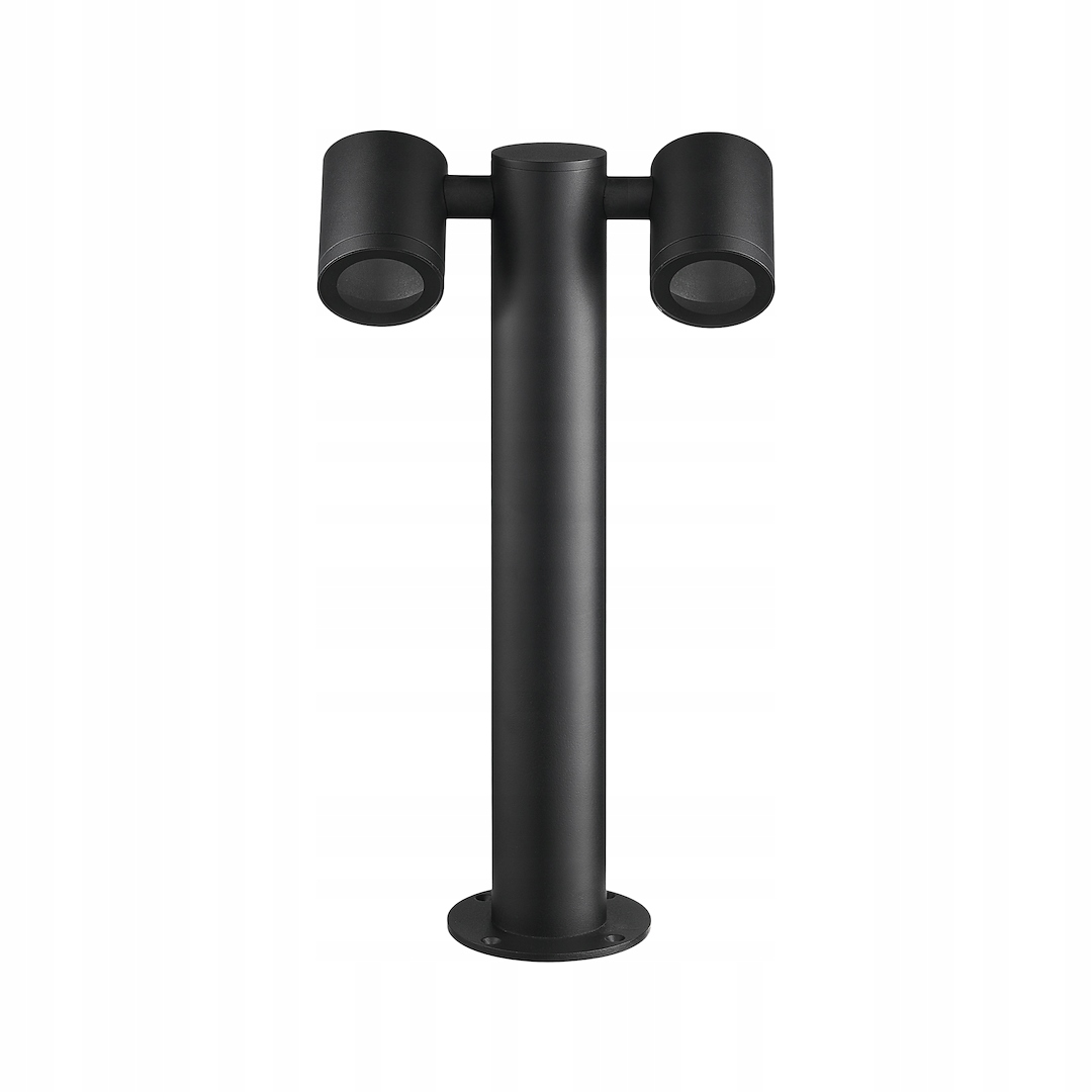 Zahradní sloupek Eko-Light Ketto Černý 2xGU10 IP44
