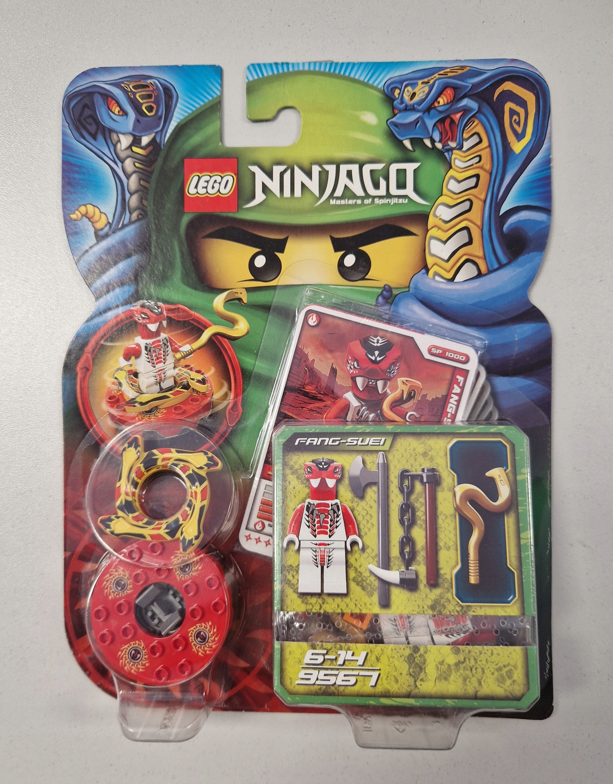 Lego 9567 Ninjago Fang-Suei Spinner