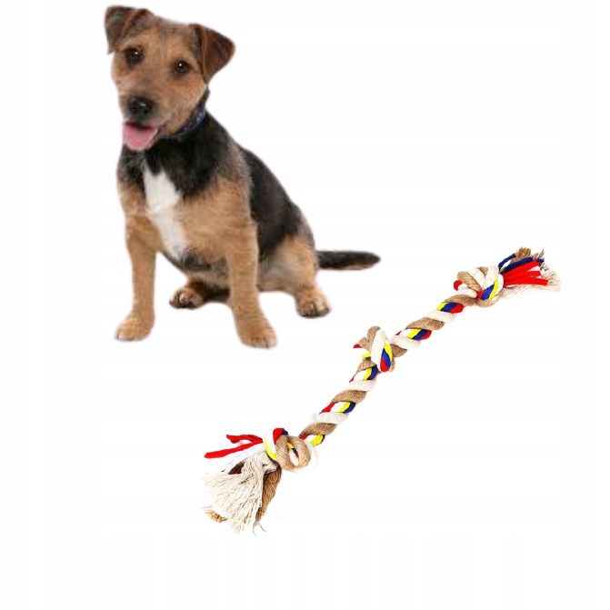 

Mocny Szarpak sznur bawełna gryzak Duży 40cm