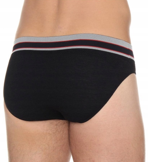 BRUBECK TERMOAKTYWNE SLIPY MĘSKIE MAJTKI WEŁNA MERINO ACTIVE WOOL XL Rozmiar XL