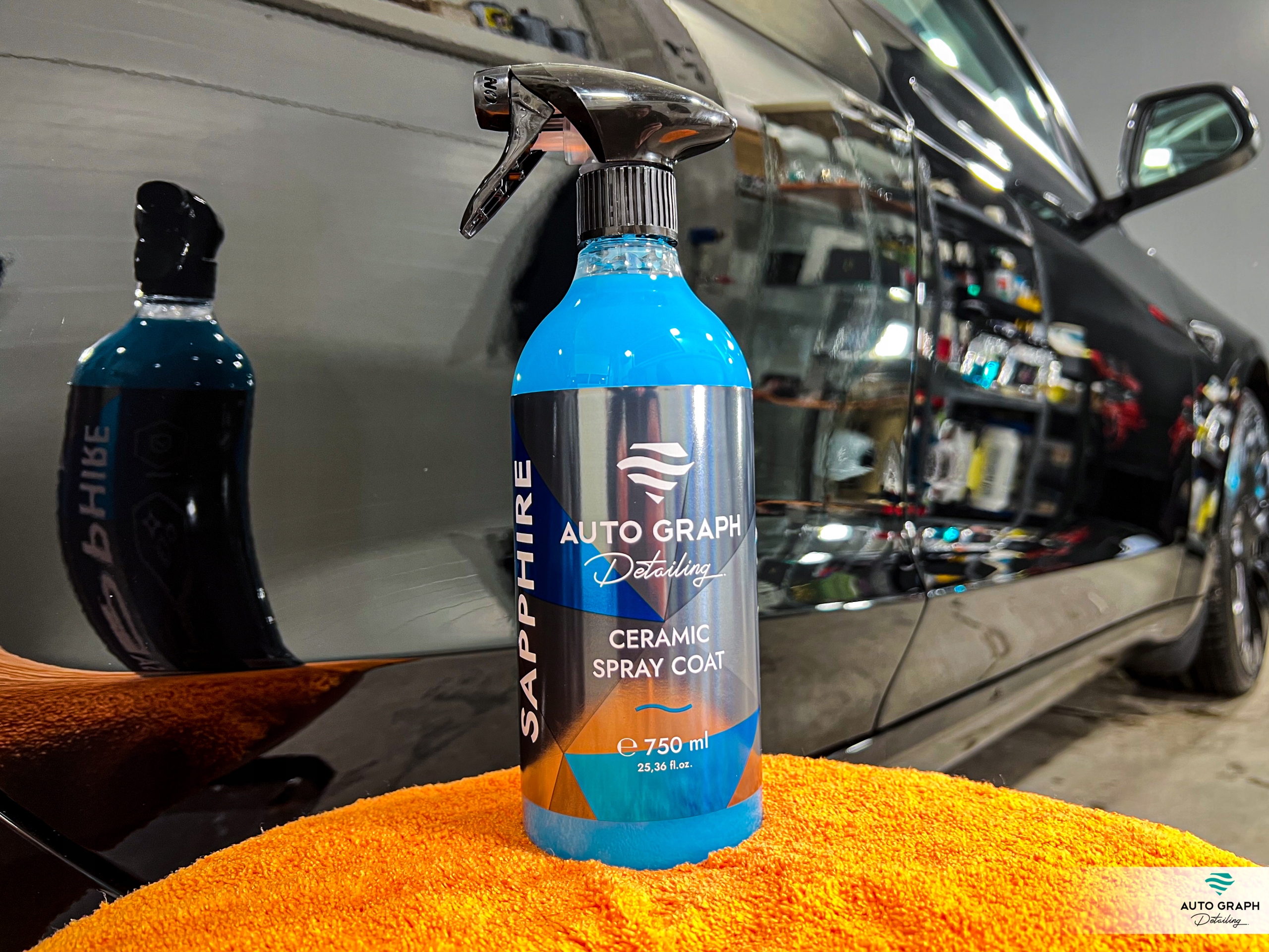 AUTO GRAPH _ SAPPHIRE CERAMIC SPRAY COAT QD Z SIO2 LAKIER POŁYSK AUTA 5L Producent Auto Graph