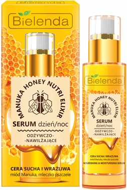 Bielenda Manuka Honey Nutri Elixir Serum Deň Noc