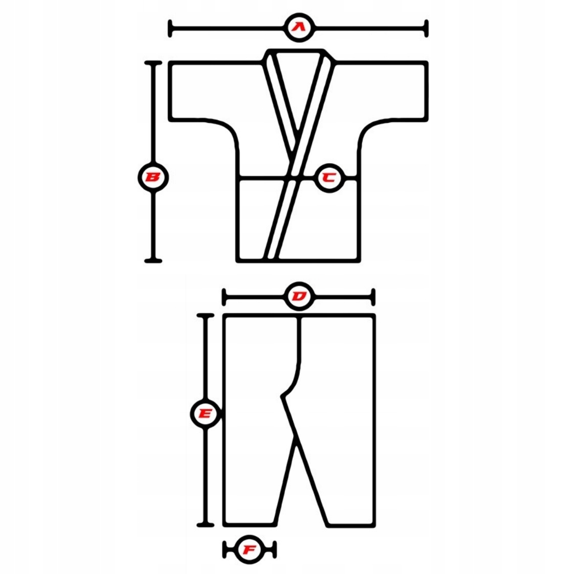 Kimono do karate Kyokushin z pasem Overlord 150 cm Marka Overlord
