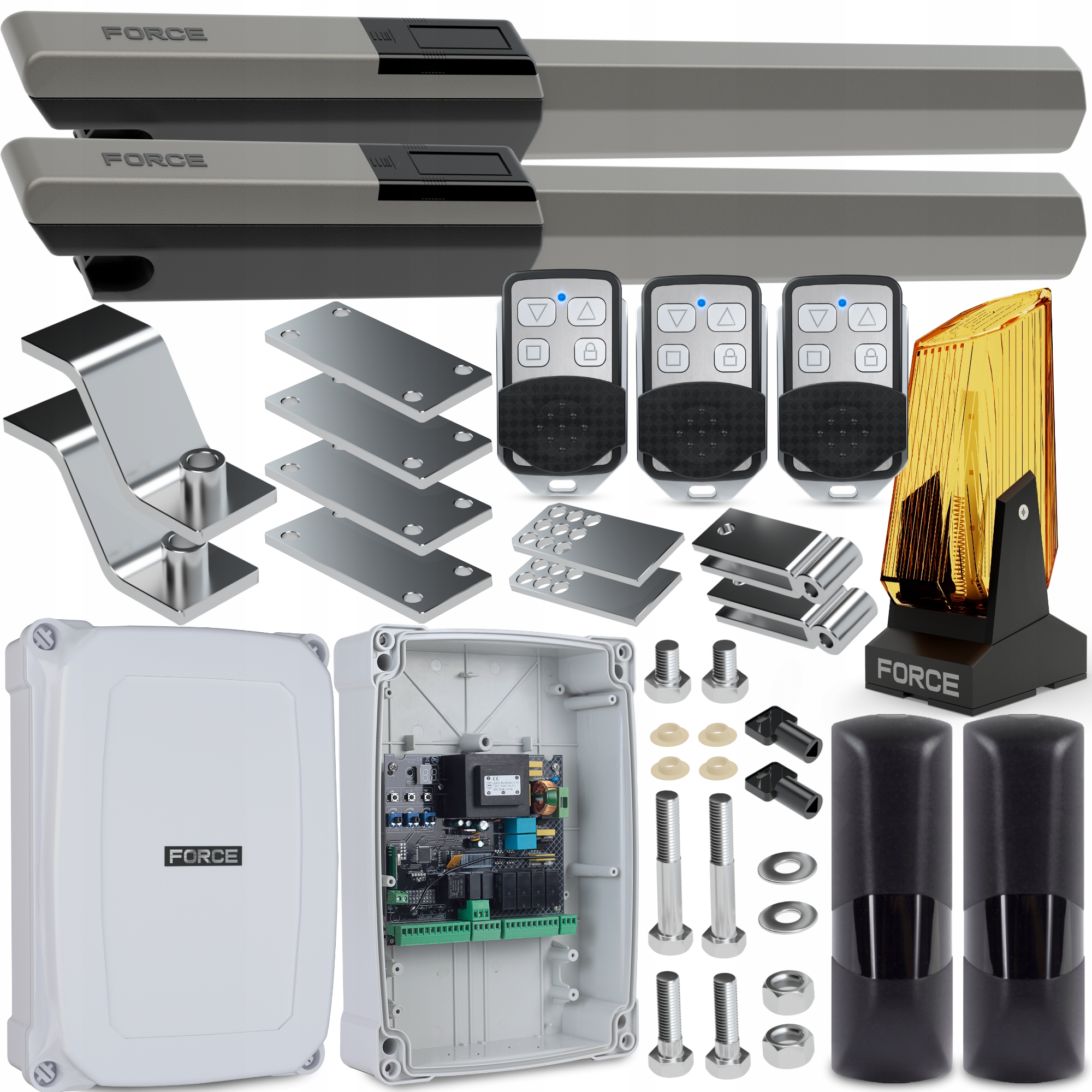 Sada Pro Křídlovou Bránu Force GT500 Ls Do 10 M 1000 Kg S Koncovkami