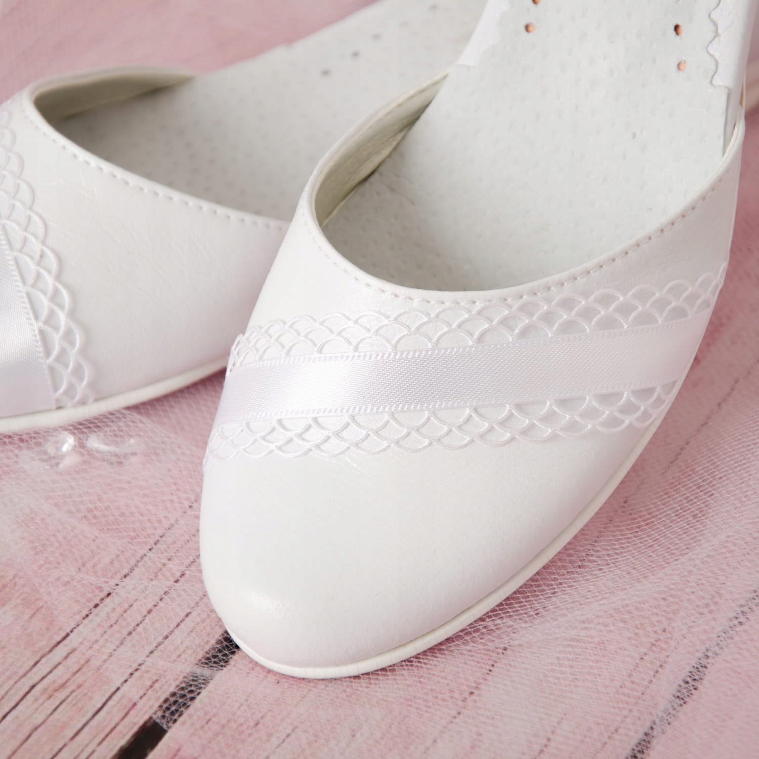 Buty komunijne dziewczęce KBD-721 - Rozmiar: 35 - Marka Miko