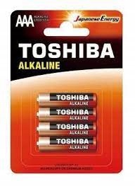 

Bateria alkaliczna Toshiba Aaa (R3) 4 szt.