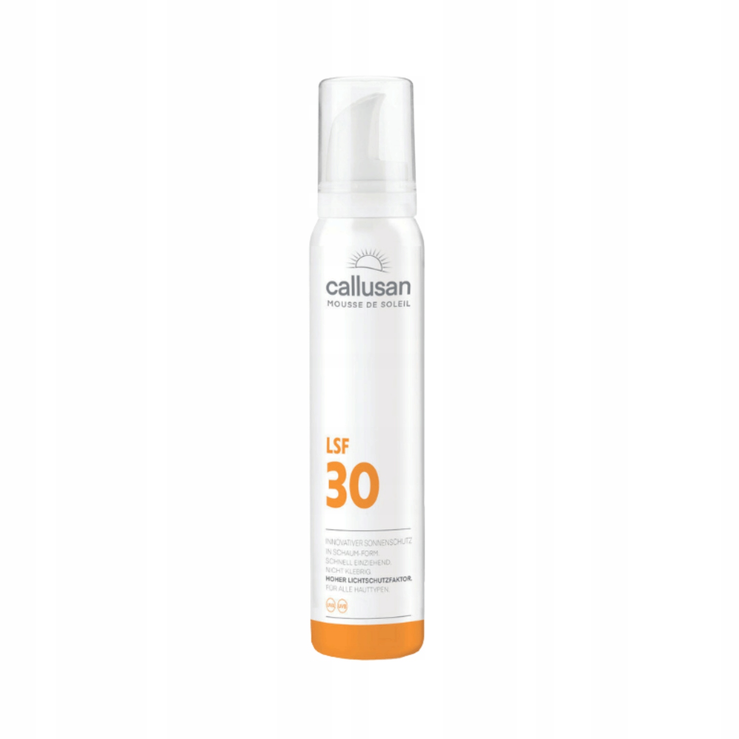 Callusan Mousse de Soleil SPF30 Krém v pěně ochrana před sluncem 125 ml