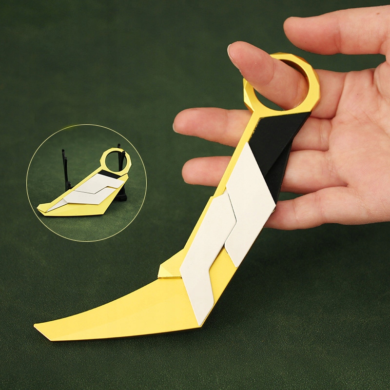 Valorant bron Prime Reaver Karambit nóż taktyczny