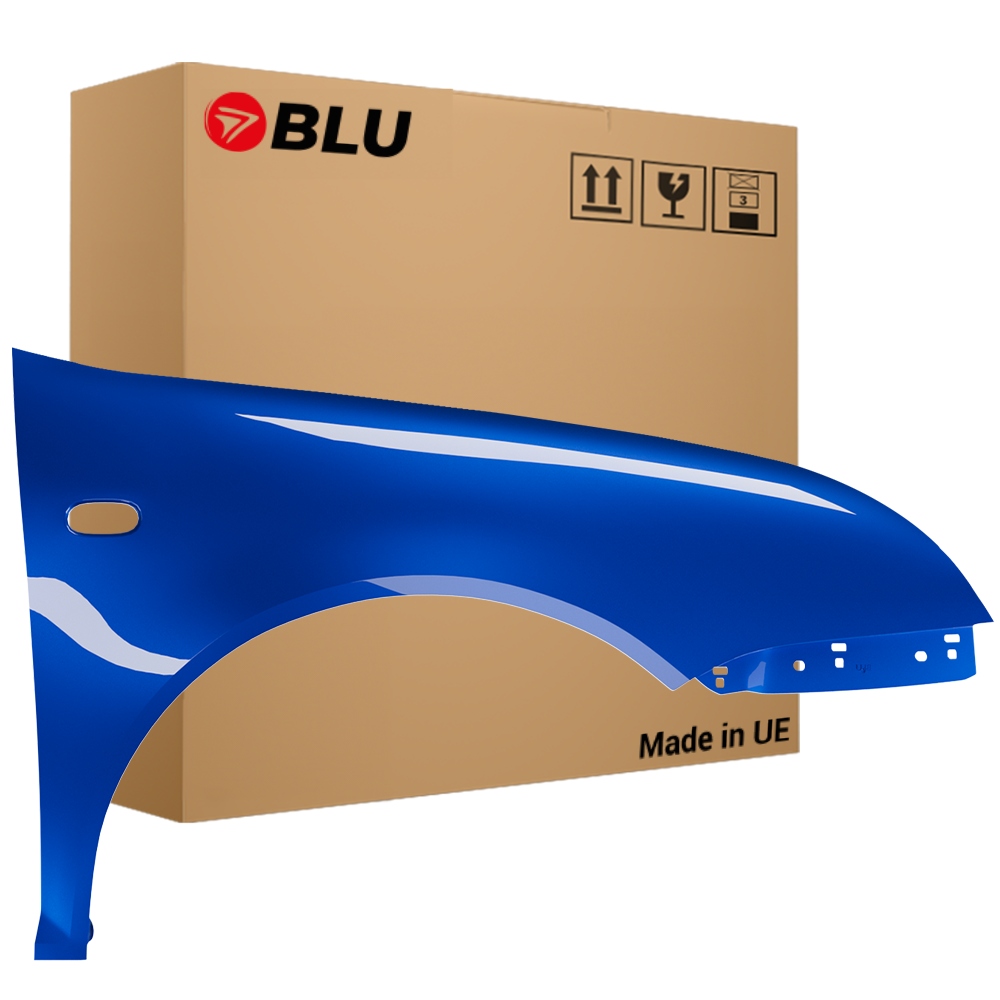 Blu Blatník Vw Bora LA5W pravý modrý 98-05 1J přední pozink RavennaBlau