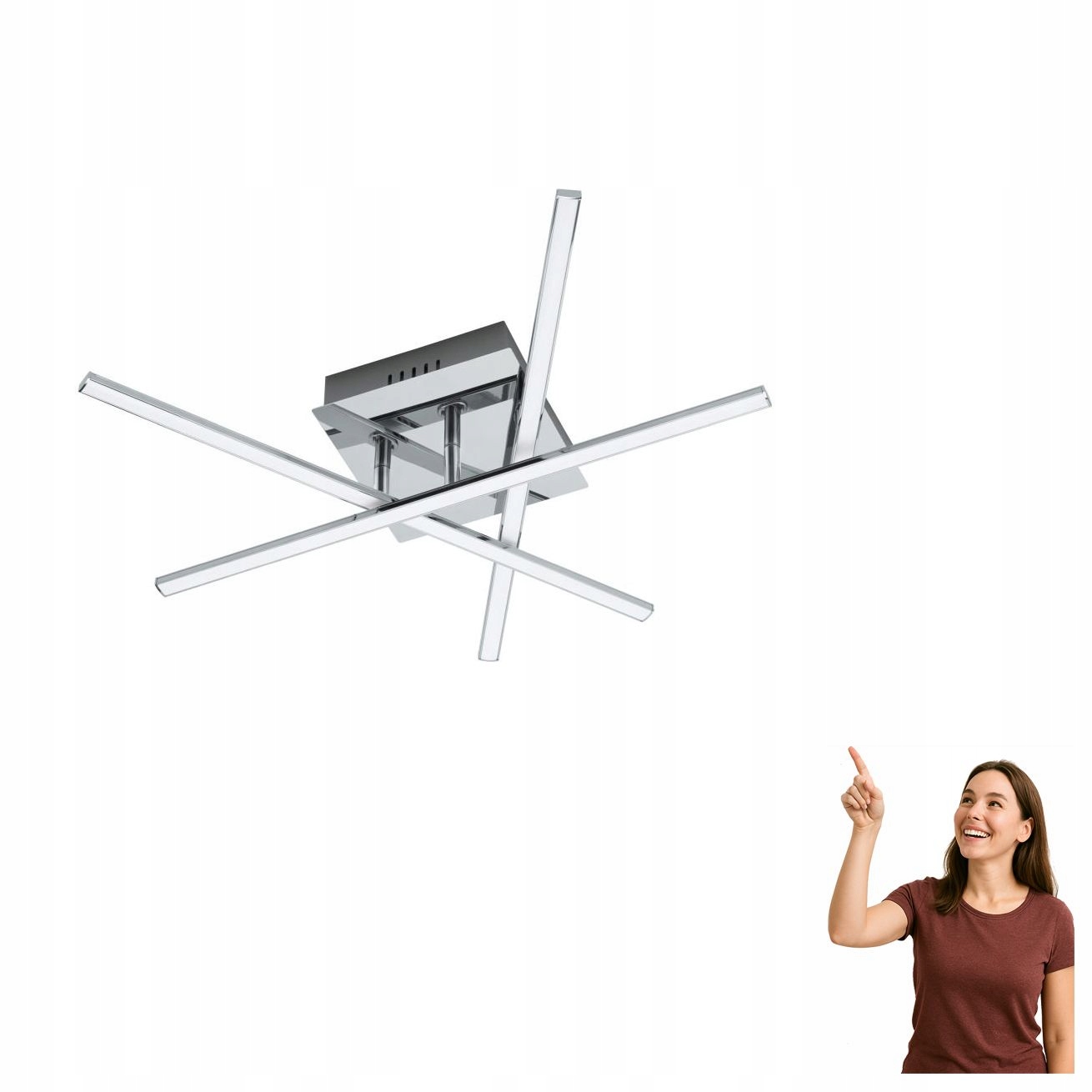 Led stropná lampa 3x3,5W Lasana 1 95567 Eglo