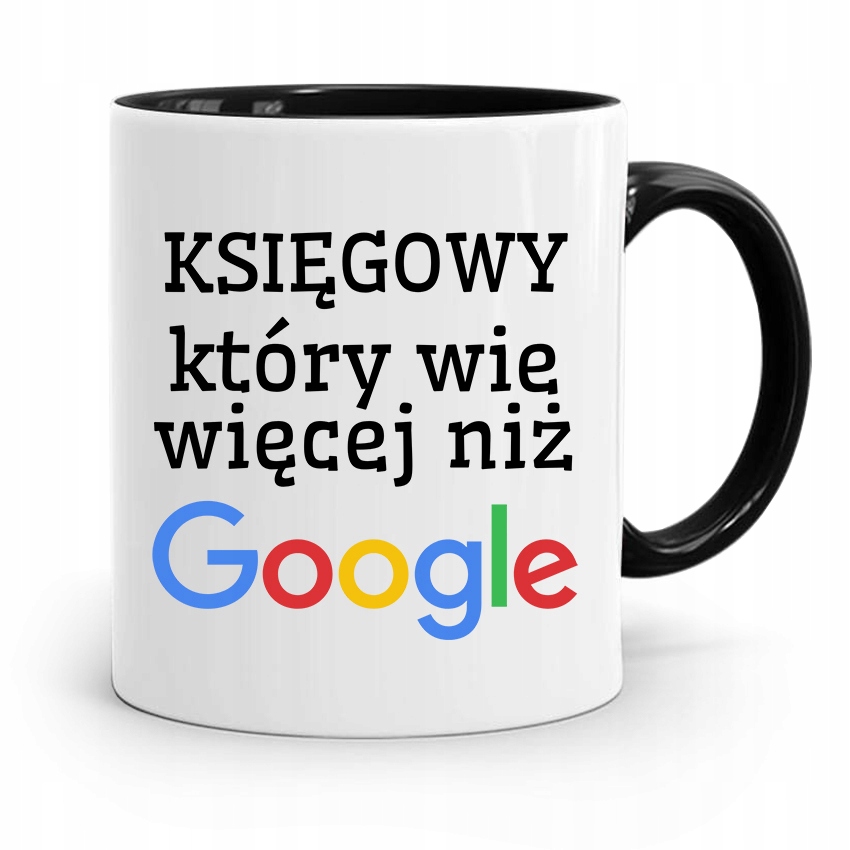 

Kubek Czarny Dla Księgowej Księgowego