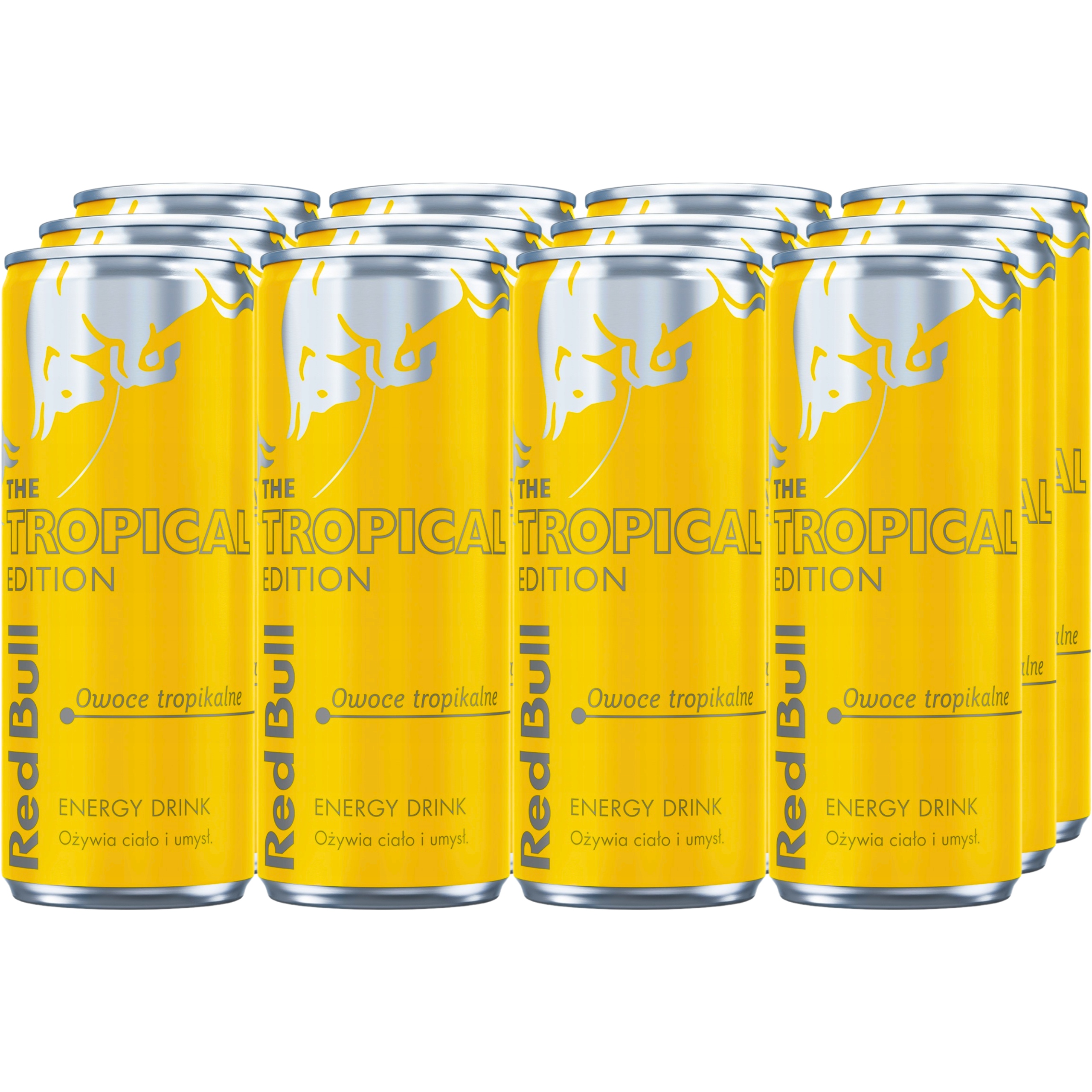 Red Bull energetyczny owoce tropikalne 12 x 250 ml
