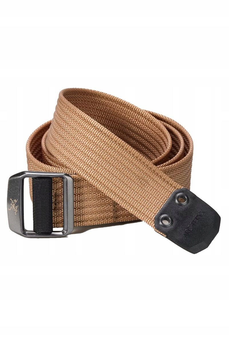 Arcteryx Pásek ke kalhotám Conveyor 38 mm hnědý