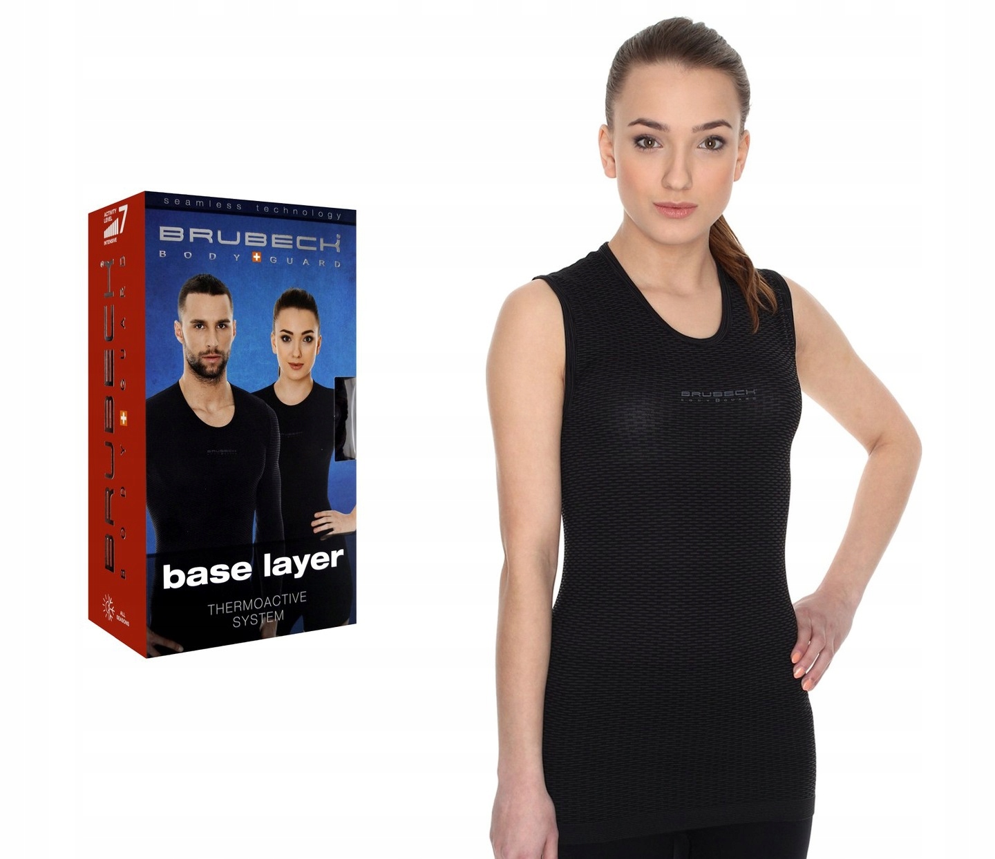 Brubeck MĘSKA potówka ROWEROWA 1-sza warstwa - L