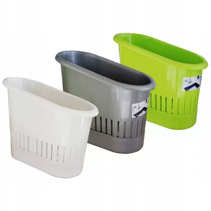 

Ociekacz na sztućce Plast Team plastikowy owalny