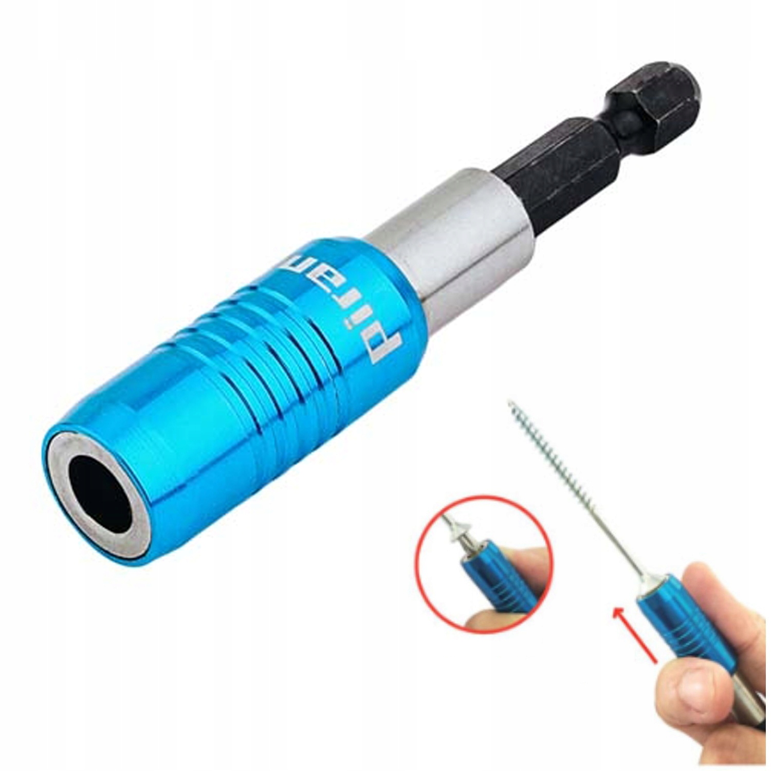 

Uchwyt 1/4'' do bitów z perścieniem magnetycznym