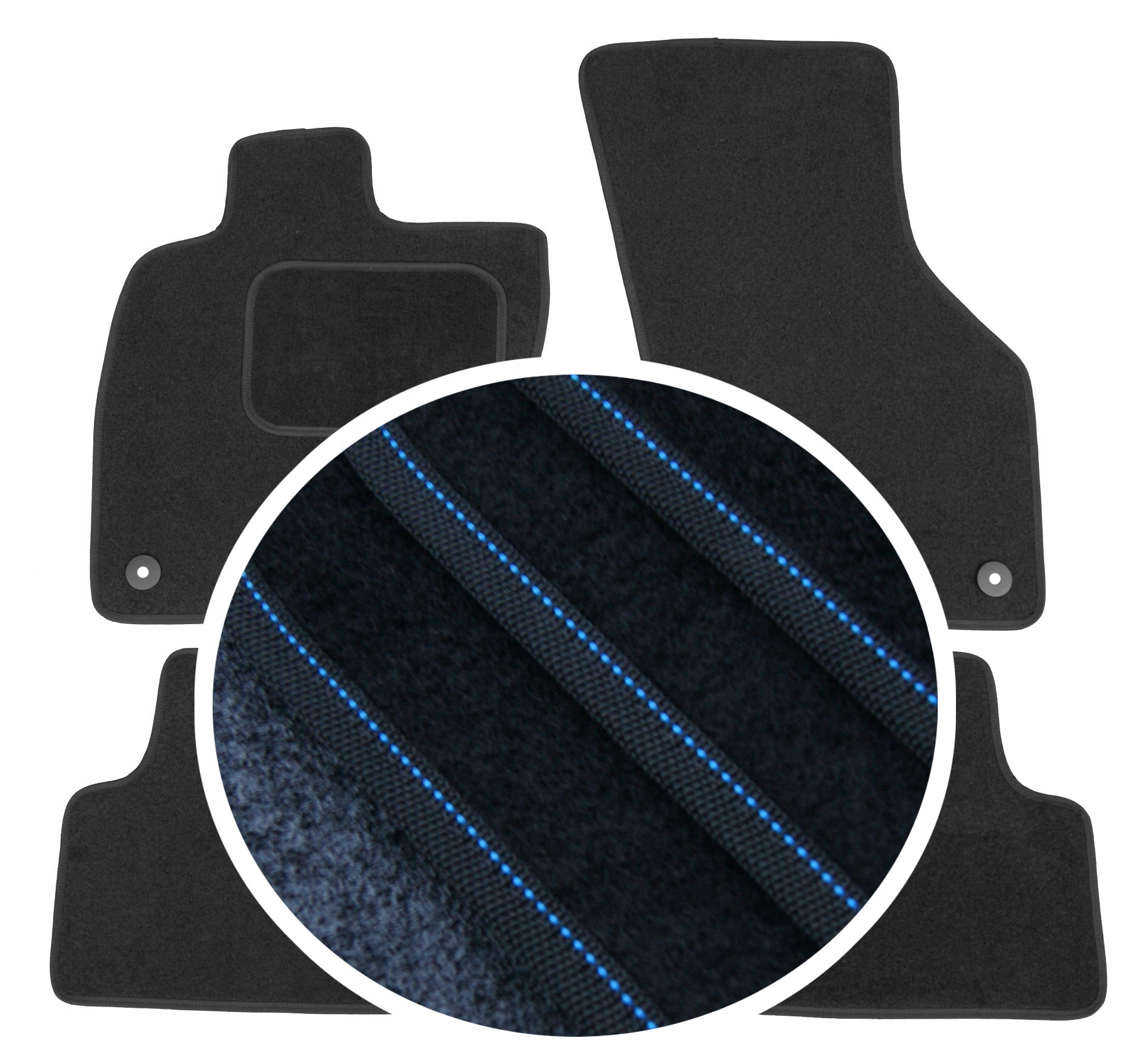 

Vw Passat B6 2005-2010 Dywaniki samochodowe Welury