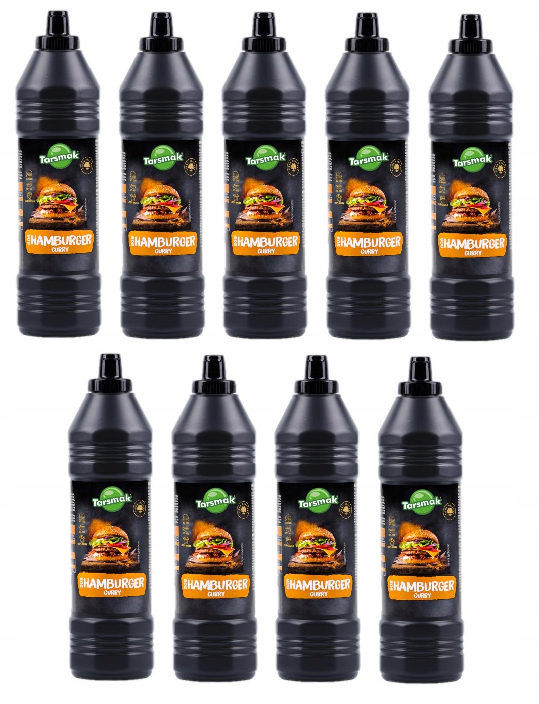 Tarsmak 9 X Sos Do Hamburgerów Curry 900g Karton