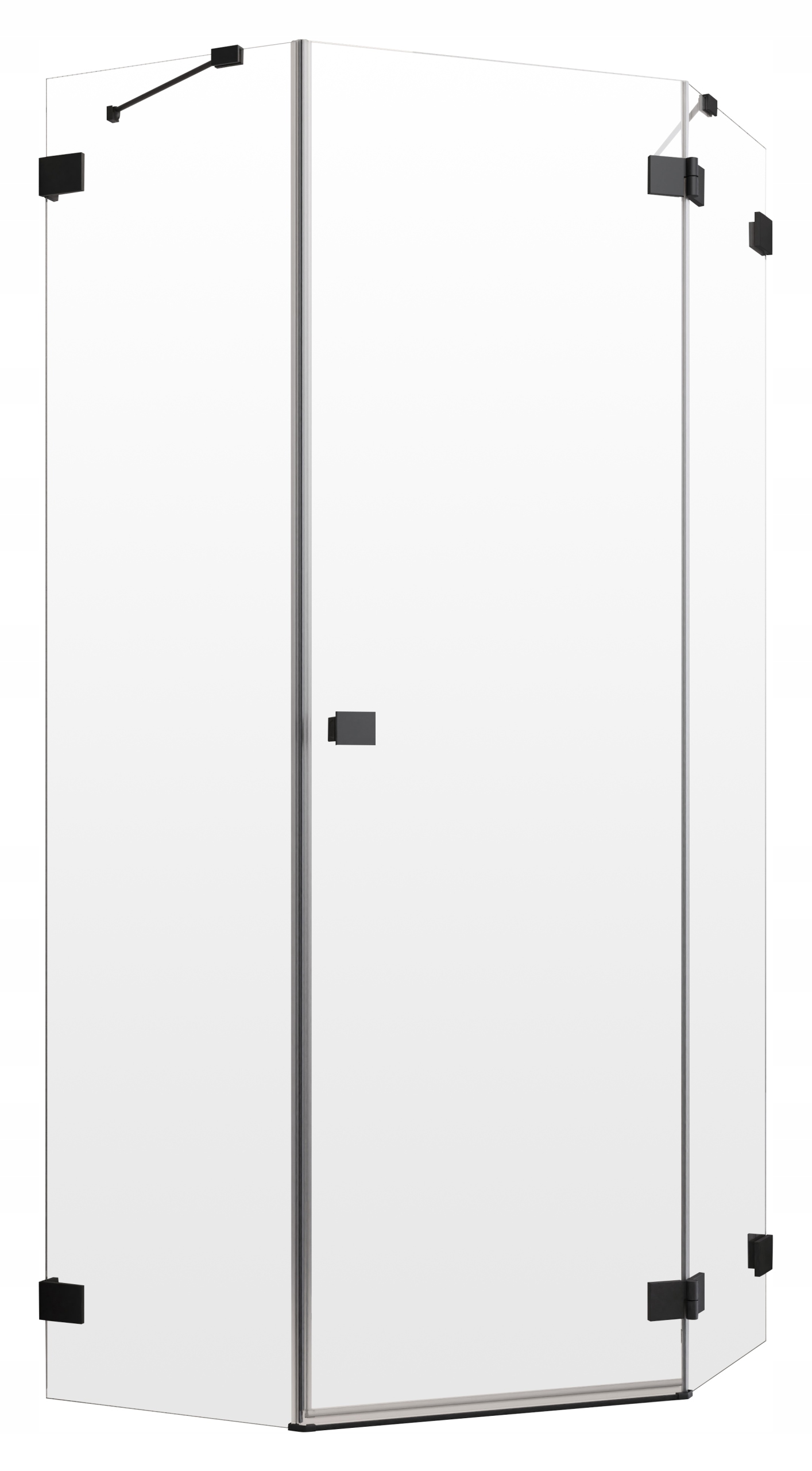 Radaway Kabina Essenza Pro Ptj 80 cm pravá černá